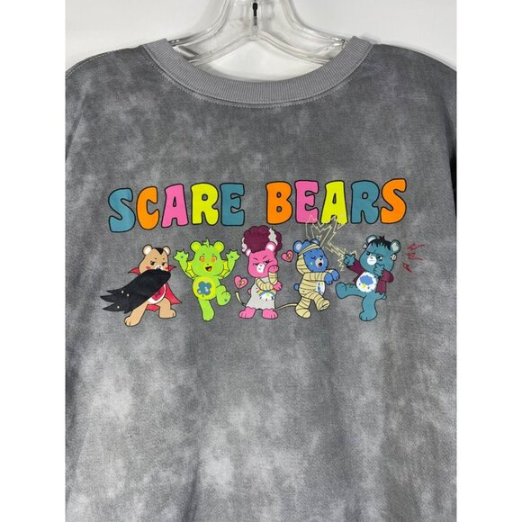 Care Bears X Universal Monsters Sweatshirt Womens Juniors Small 4-6 Gray - Picture 5 of 12